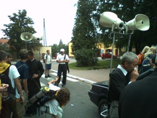 Jeszcze tylko wytarcie nosa po zażyciu tabaki i możemy ruszać…